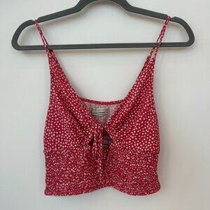 Urban Outfitters Jolie Cutout Cropped Cami
